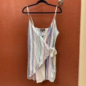 Lulus beach wrap dress